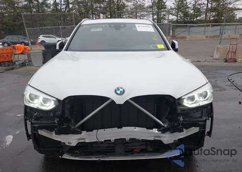 2021 BMW X3 xDrive30I from USA, damaged, VIN 5UXTY5C09M9F37502